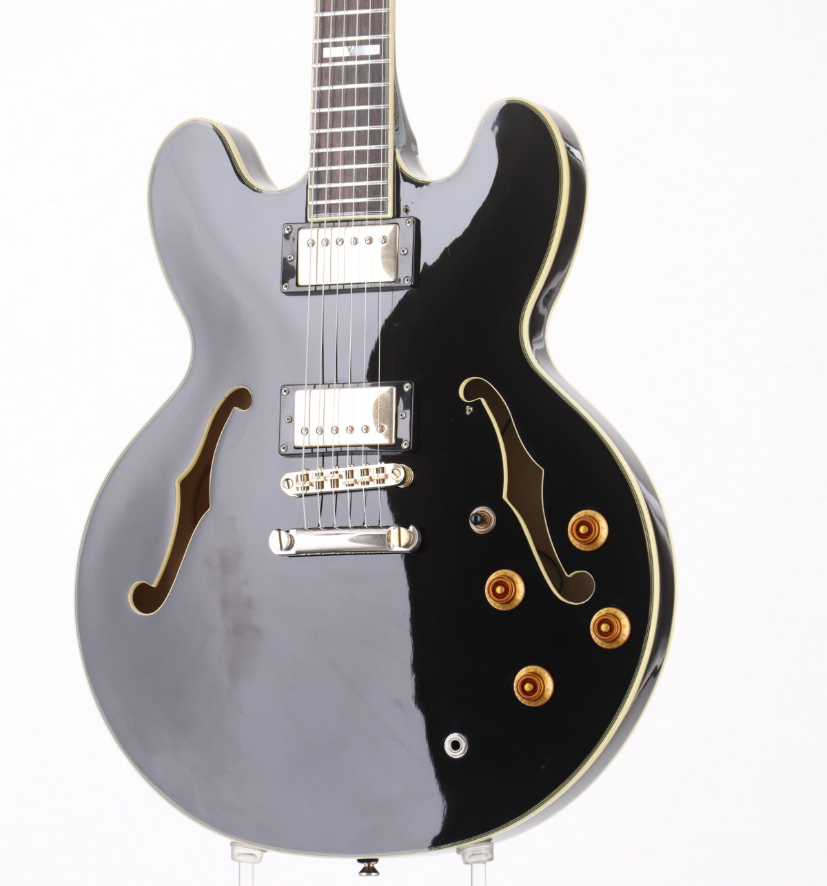 [SN 11031500184] USED Epiphone / Sheraton II Ebony [2011/4.05kg] Epiphone Sheraton Semi-Aco Electric Guitar [08]