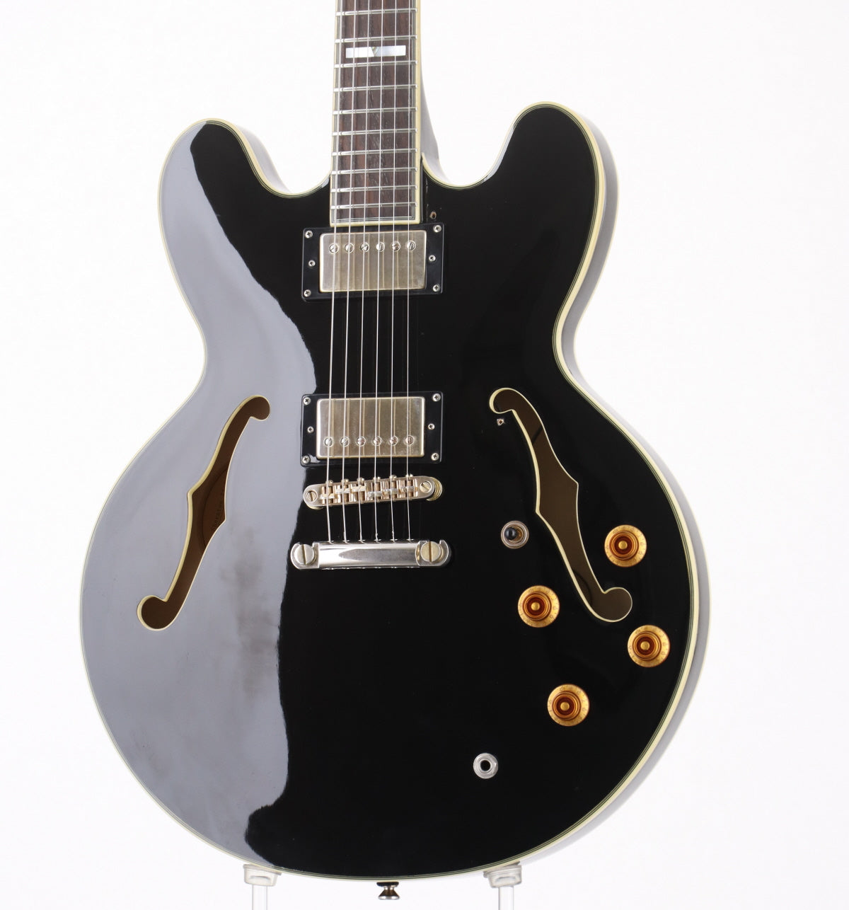 [SN 11031500184] USED Epiphone / Sheraton II Ebony [2011/4.05kg] Epiphone Sheraton Semi-Aco Electric Guitar [08]