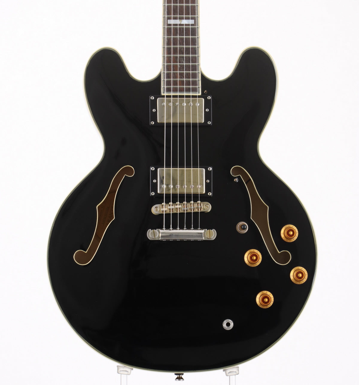 [SN 11031500184] USED Epiphone / Sheraton II Ebony [2011/4.05kg] Epiphone Sheraton Semi-Aco Electric Guitar [08]