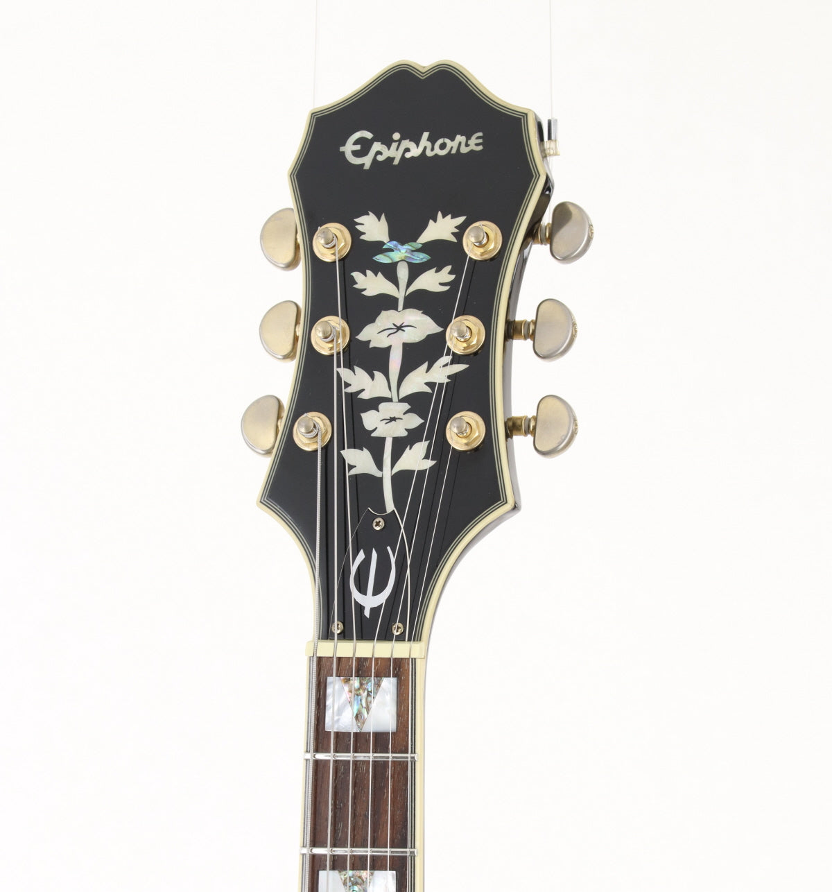 [SN 11031500184] USED Epiphone / Sheraton II Ebony [2011/4.05kg] Epiphone Sheraton Semi-Aco Electric Guitar [08]