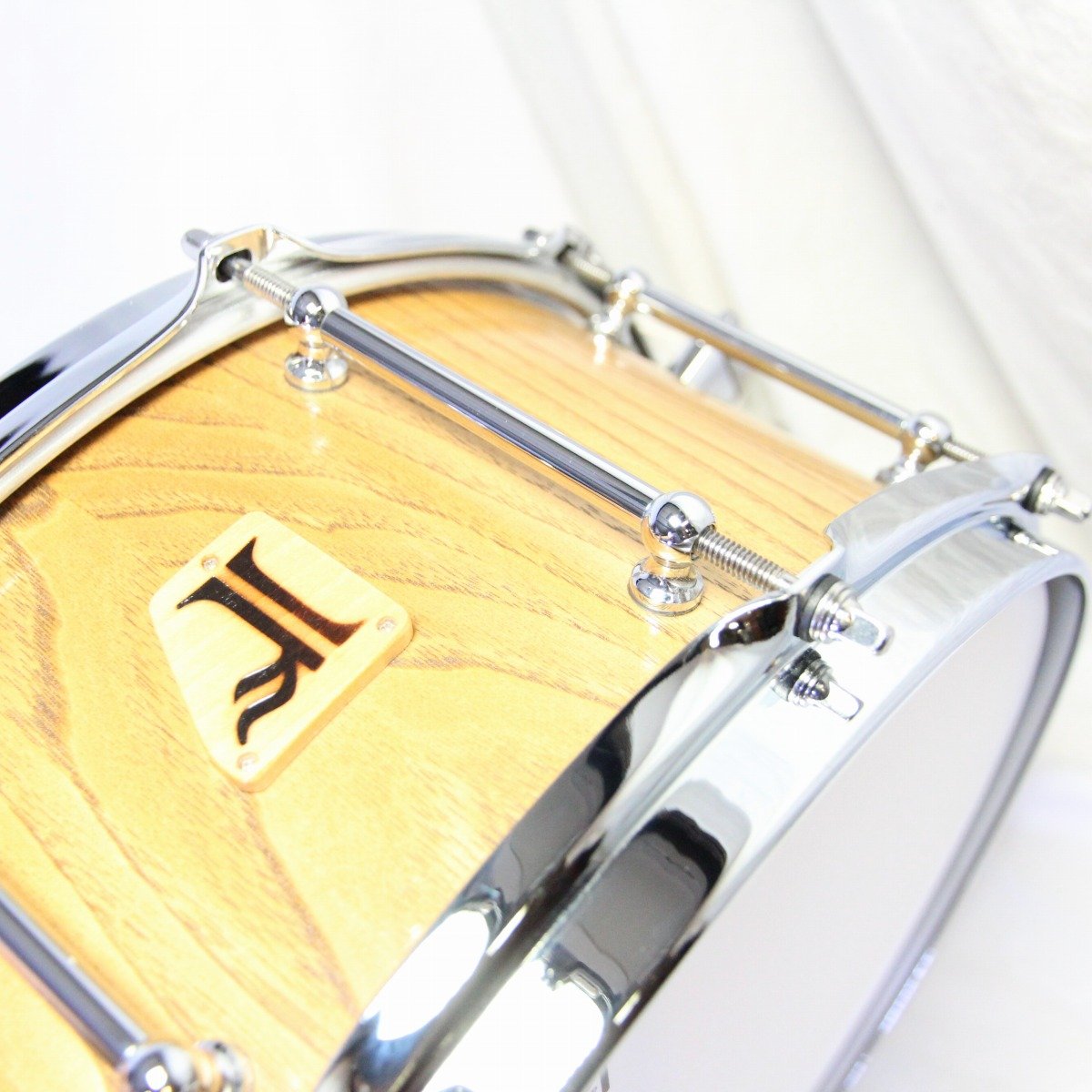 USED RIDDIM / #09 Chestnut Stave 14x6.25 Snare Drum Chestnut Stave Snare [08]