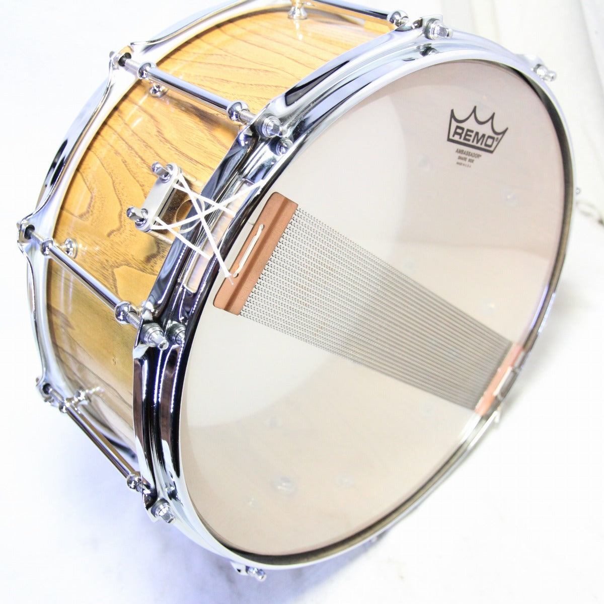 USED RIDDIM / #09 Chestnut Stave 14x6.25 Snare Drum Chestnut Stave Snare [08]