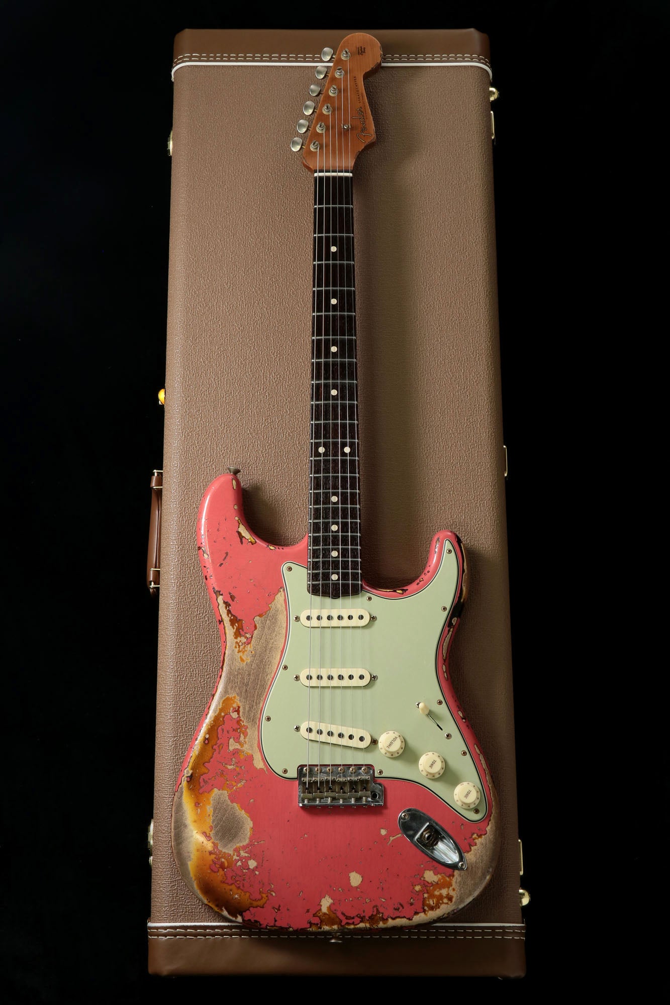 [SN CZ577092] USED Fender Custom Shop / Limited Edition 60/63 Stratocaster Super Heavy Relic S.Faded A.Fiesta Red / 3CS [08]