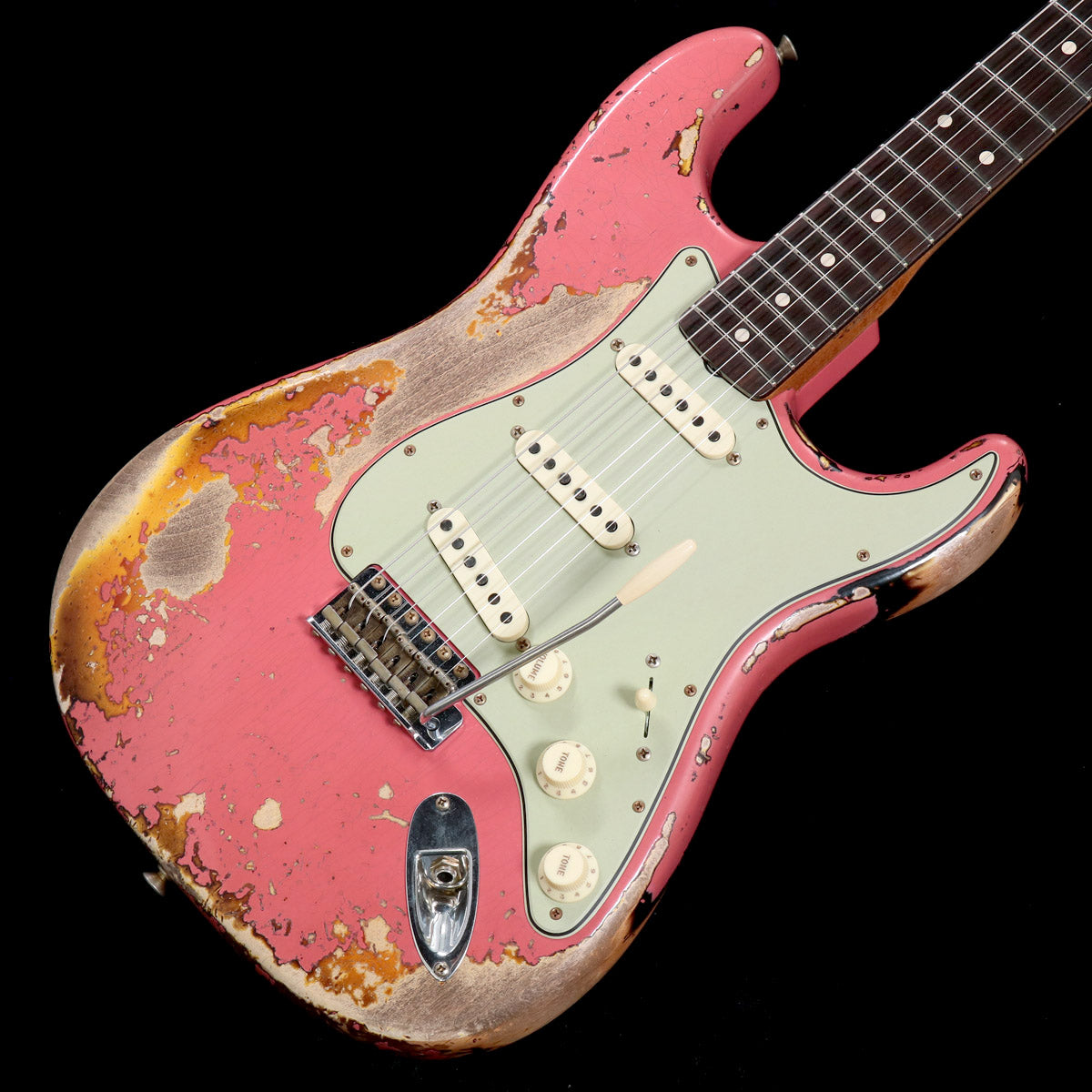 [SN CZ577092] USED Fender Custom Shop / Limited Edition 60/63 Stratocaster Super Heavy Relic S.Faded A.Fiesta Red / 3CS [08]