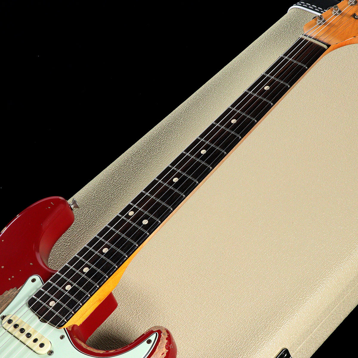 [SN JS0347] USED Fender Custom Shop / Master Built Series 1963 Stratocaster Ultra Relic Dakota Red By Jason Smith [05]