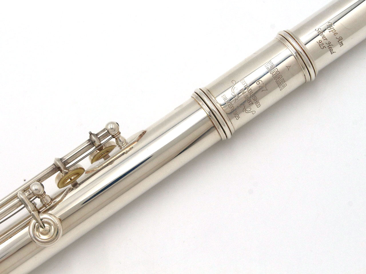 [SN 061046] USED YAMAHA / Flute YFL-677, silver flute, all tampos replaced [09]