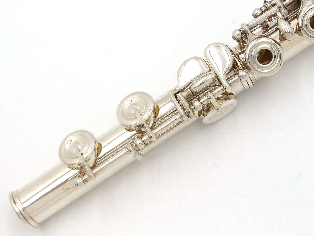 [SN 061046] USED YAMAHA / Flute YFL-677, silver flute, all tampos replaced [09]