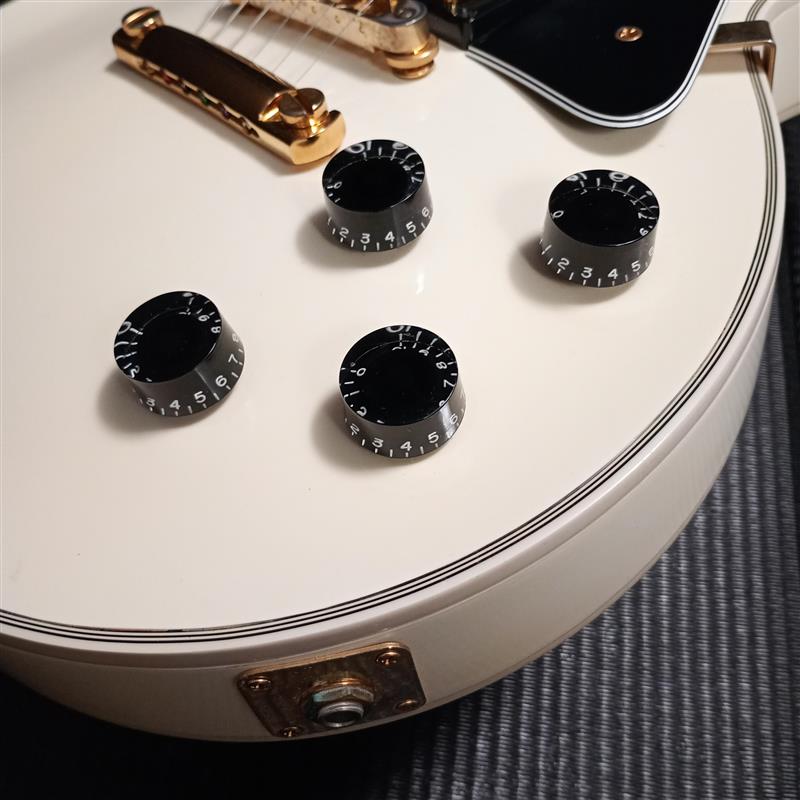 [SN 01151653] USED Gibson USA / Les Paul Custom Alpne White -2001- [04]