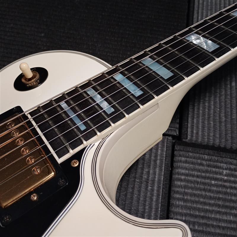 [SN 01151653] USED Gibson USA / Les Paul Custom Alpne White -2001- [04]