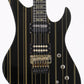 [SN W16021698] USED SCHECTER / AD-A7X-SS-CTM/SN SYNYSTER CUSTOM-S Gloss Black w/Gold Stripes [09]