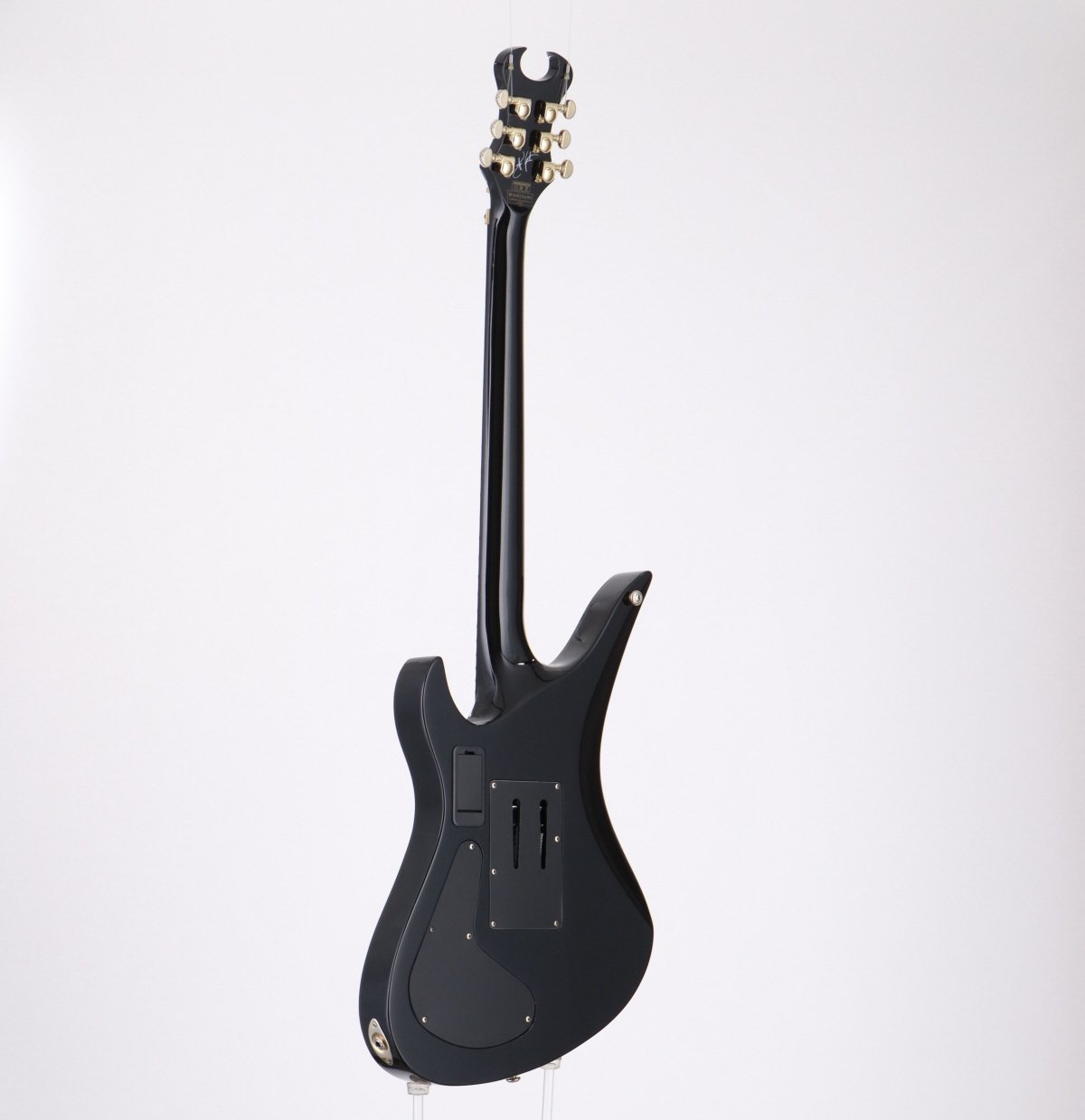 [SN W16021698] USED SCHECTER / AD-A7X-SS-CTM/SN SYNYSTER CUSTOM-S Gloss Black w/Gold Stripes [09]