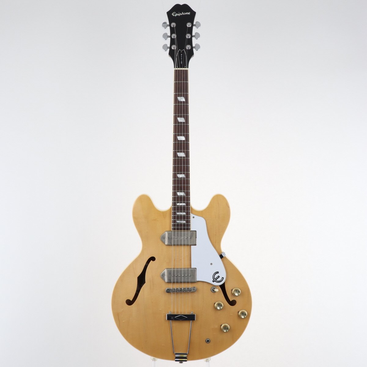 [SN T139393] USED Epiphone / Elitist 1965 Casino Made in Japan Natural [11]