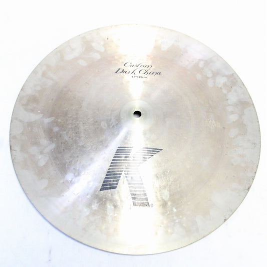 USED ZILDJIAN / K.Custom Dark China 17 "g Zildjian China Cymbal [08]