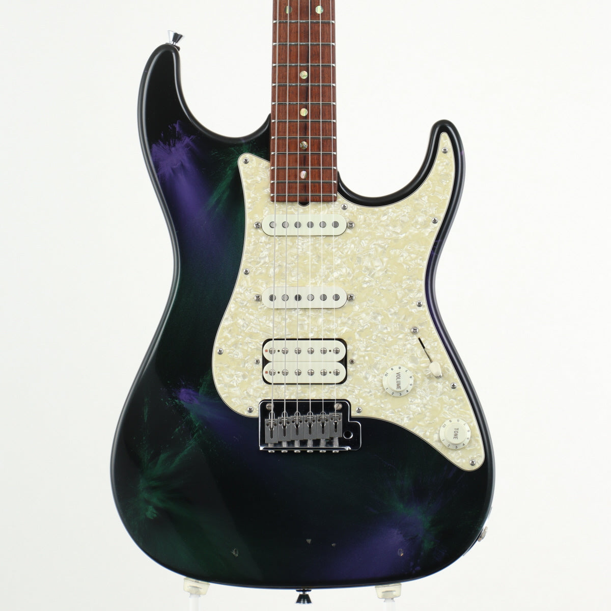 [SN 3591] USED Suhr / JST Standard 2004 Space Ace Violet / Green [12]