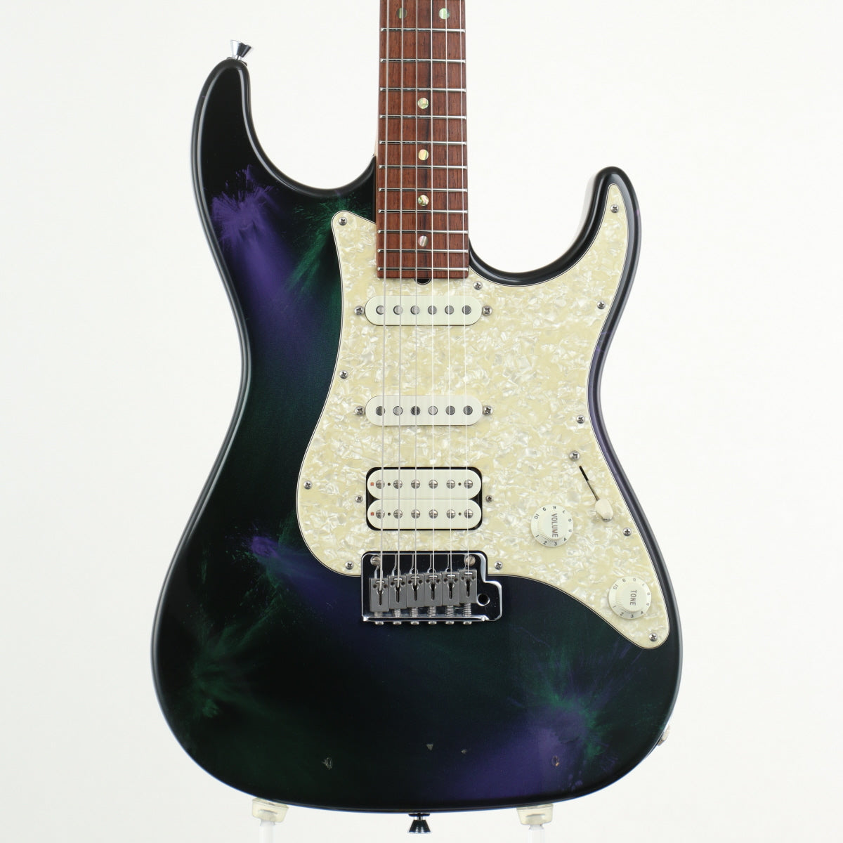 [SN 3591] USED Suhr / JST Standard 2004 Space Ace Violet / Green [12]