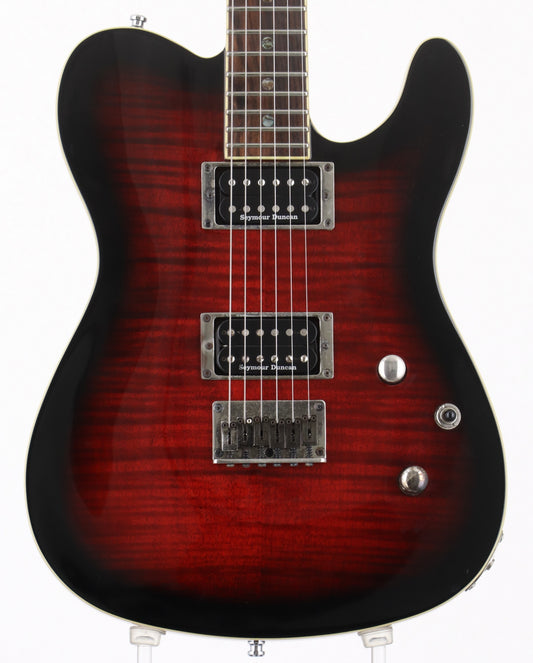 [SN CF16001343] USED Fender / Special Edition Custom Telecaster FMT HH Black Cherry Burst [03]