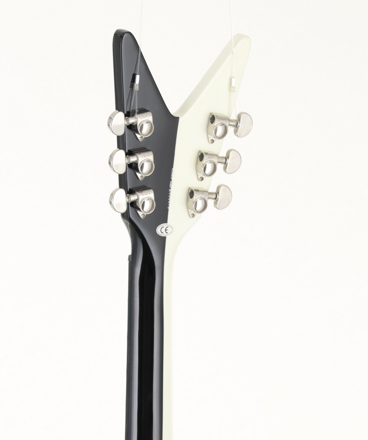 [SN E030070] USED Dean / MICHAEL SCHENKER CTM V Black &amp; White [03]