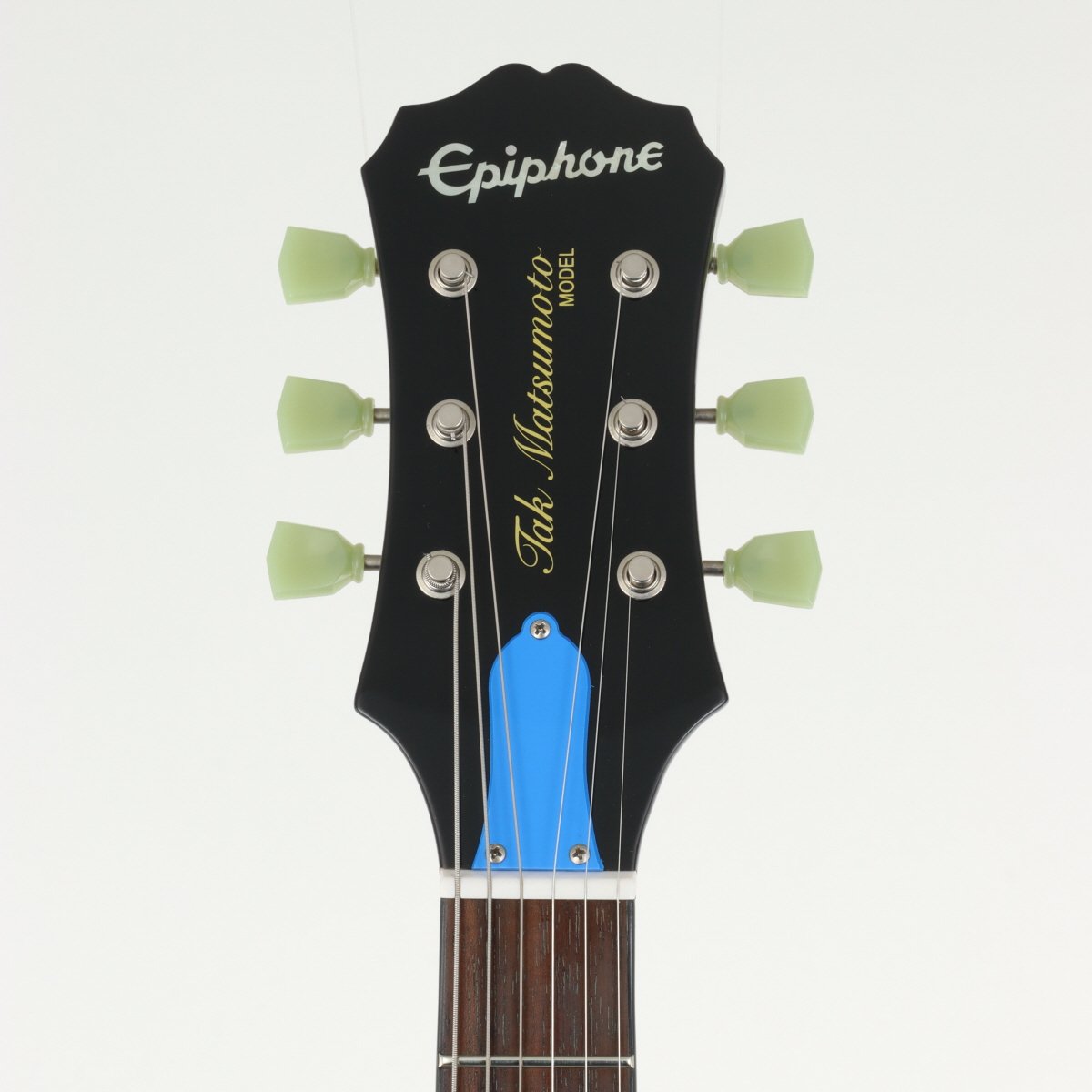 [SN 13101505662] USED Epiphone / Tak Matsumoto DC Aqua Blue [11]