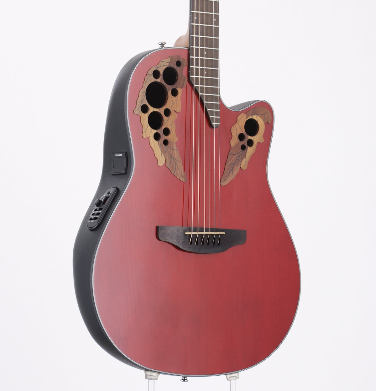 [SN CV21062087] USED OVATION / CE44-RR-G Celebrity Elite Exotic Mid Depth Ruby Red [2.29kg]. [08]