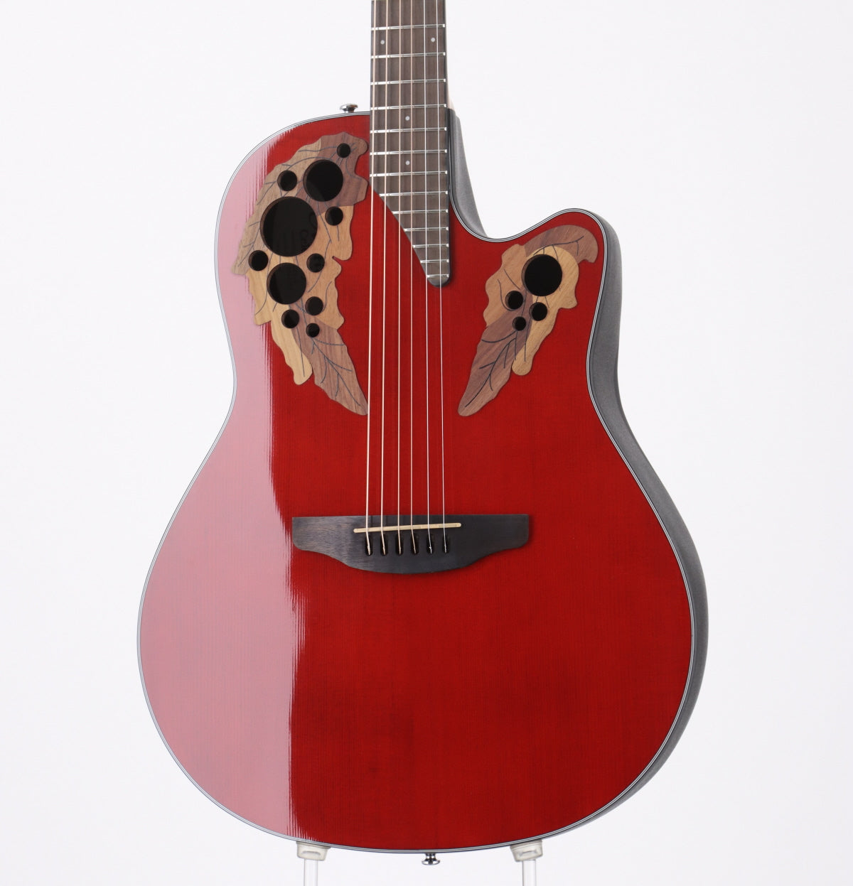 [SN CV21062087] USED OVATION / CE44-RR-G Celebrity Elite Exotic Mid Depth Ruby Red [2.29kg]. [08]