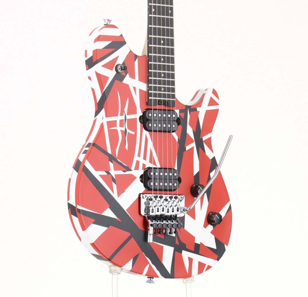 [SN WGM232361] USED EVH / Wolfgang Special Striped Series Red Black and White Satin [03]