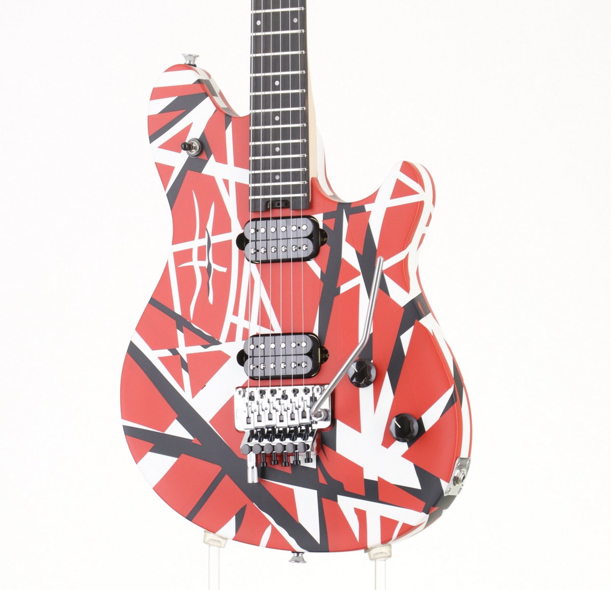 [SN WGM232361] USED EVH / Wolfgang Special Striped Series Red Black and White Satin [03]