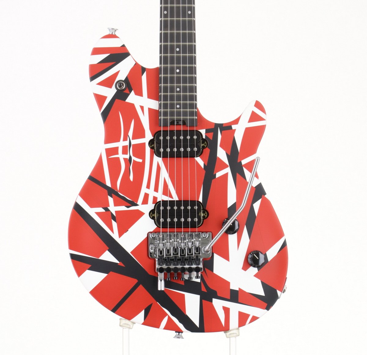 [SN WGM232361] USED EVH / Wolfgang Special Striped Series Red Black and White Satin [03]