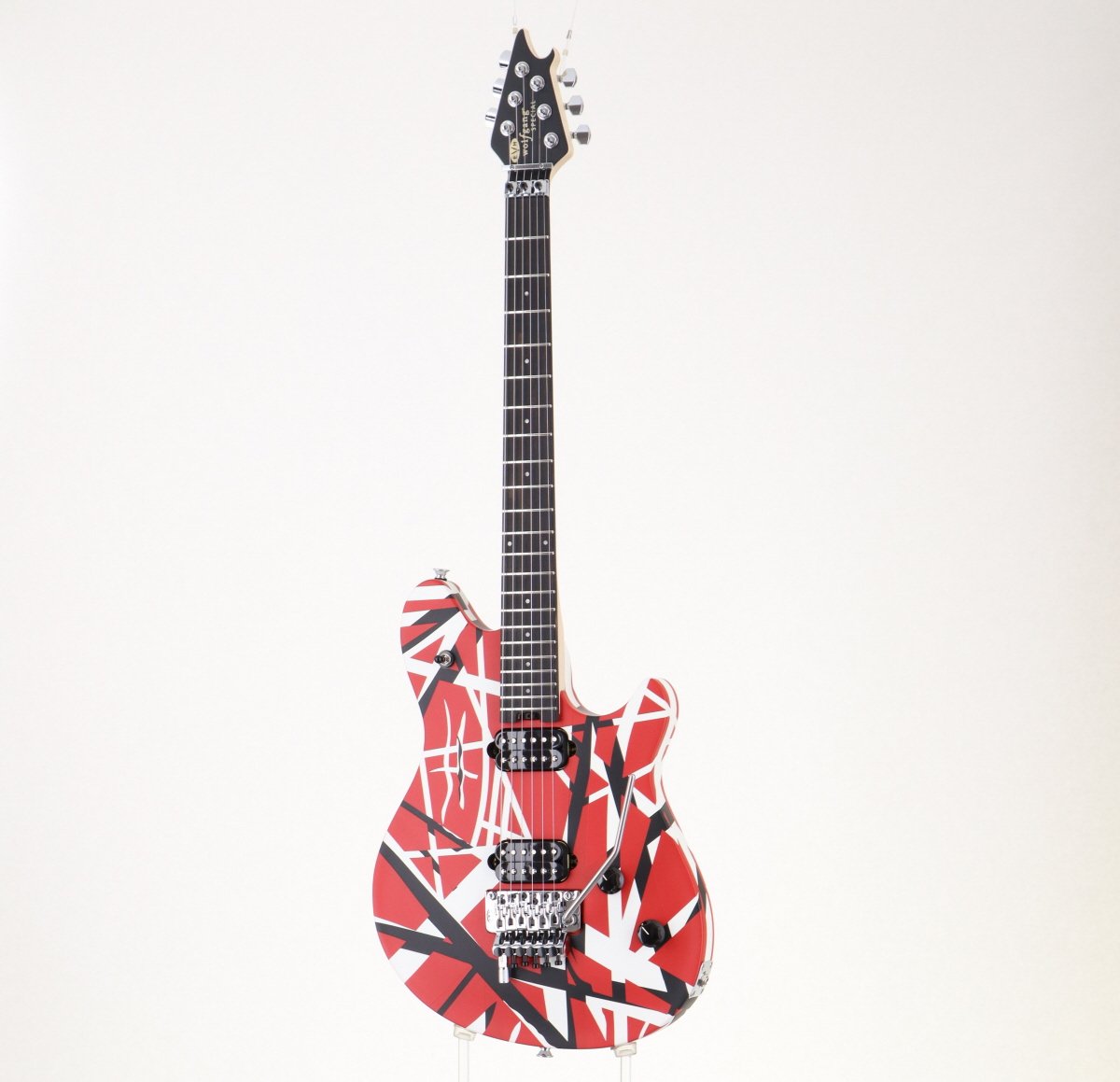 [SN WGM232361] USED EVH / Wolfgang Special Striped Series Red Black and White Satin [03]