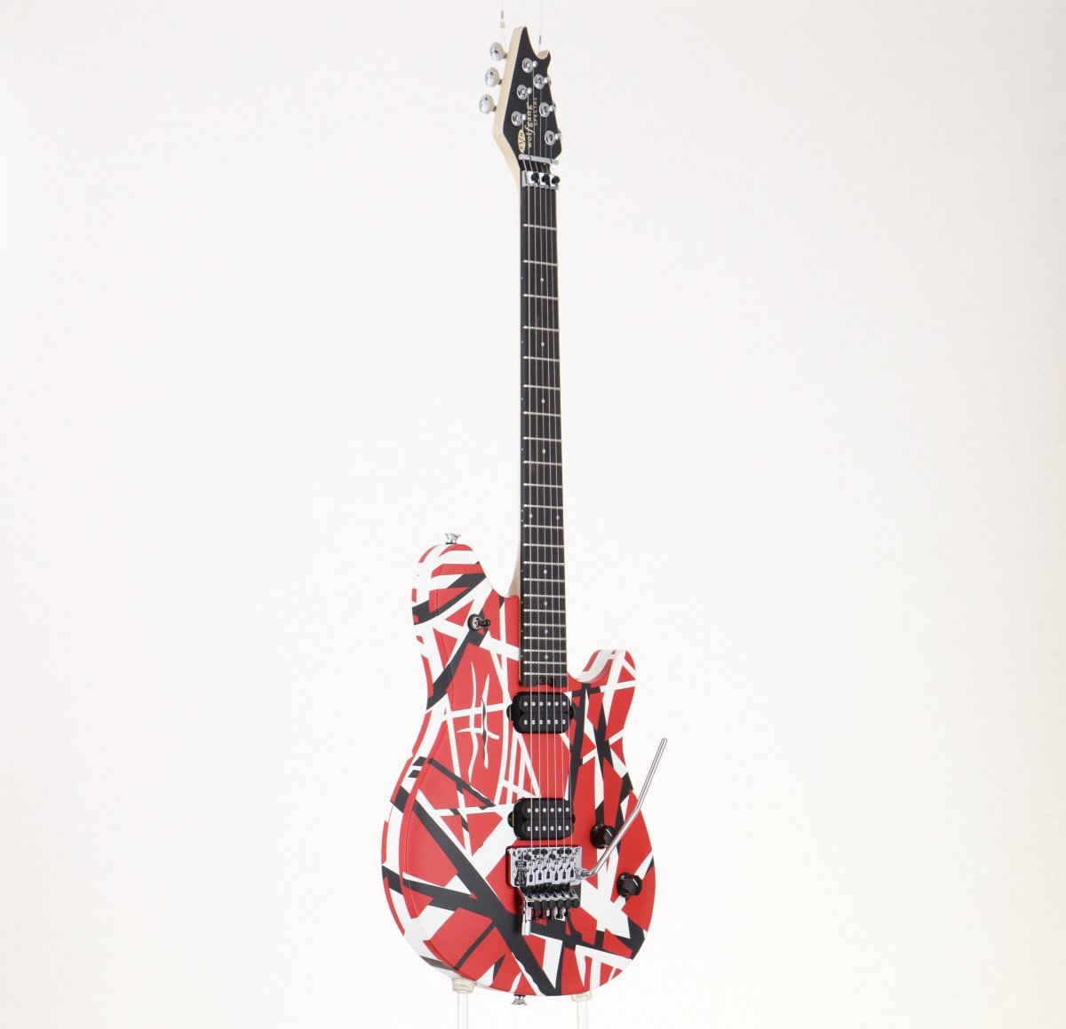 [SN WGM232361] USED EVH / Wolfgang Special Striped Series Red Black and White Satin [03]