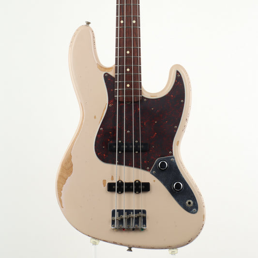 [SN MX16713333] USED Fender Mexico / Roadworn Flea Jazz Bass Shell Pink [11]