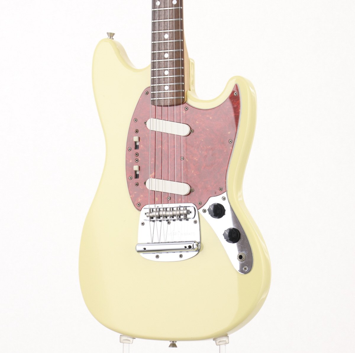 [SN CIJ  O028440] USED Fender Japan / MG69-65 Yellow White [03]