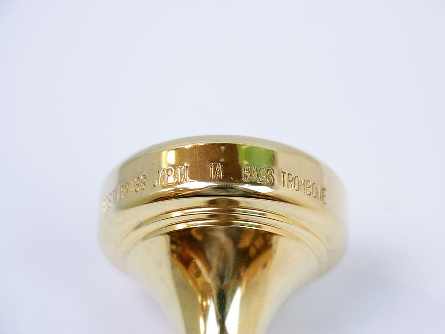 USED BESTBRASS BTB MP 1A GP mouthpiece for bass trombone [10]