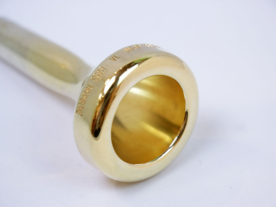 USED BESTBRASS BTB MP 1A GP mouthpiece for bass trombone [10]