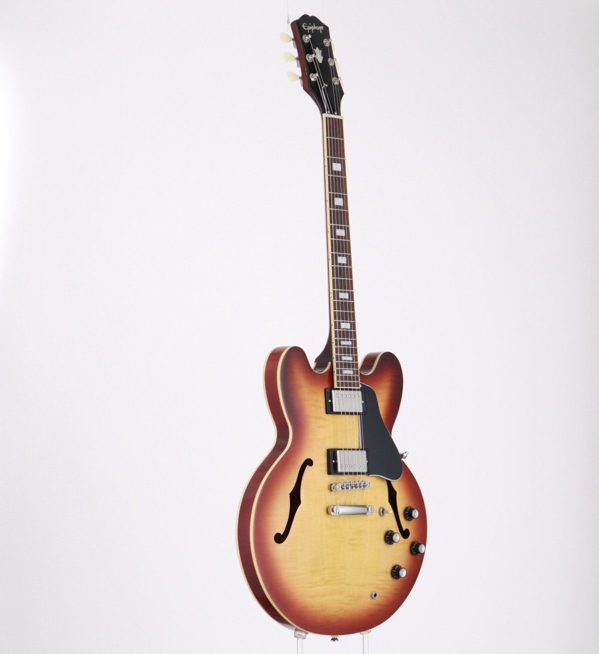 [SN 22011512897] USED Epiphone /Inspired by Gibson Collection ES-335 Figured Raspberry Tea Burst [03]