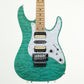 [SN SA0912013] USED SCHECTER / SD-II-24-AS MOD Aqua Blue [12]