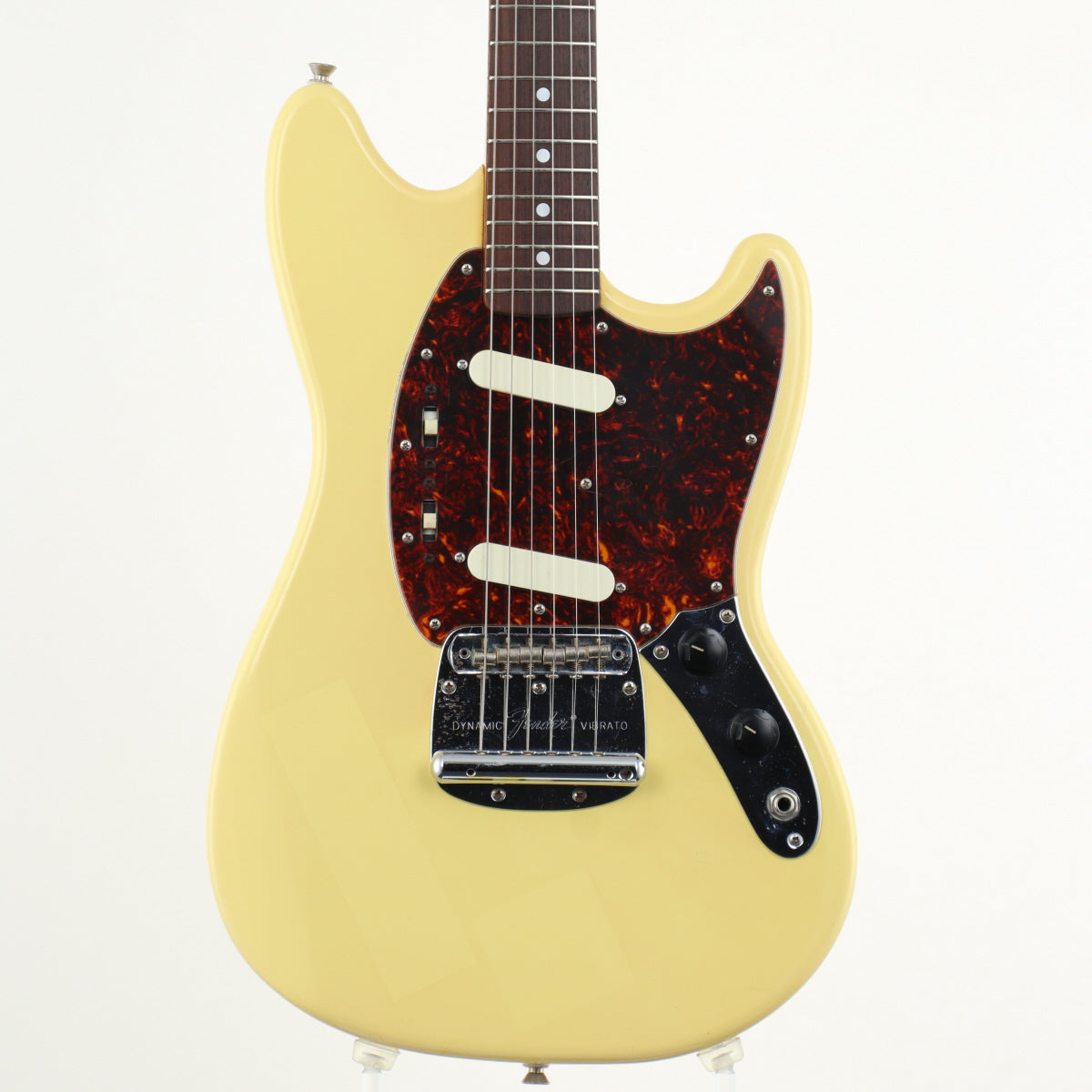 [SN P088525] USED Fender Japan / Mustang / MG69-65 Yellow White [12]