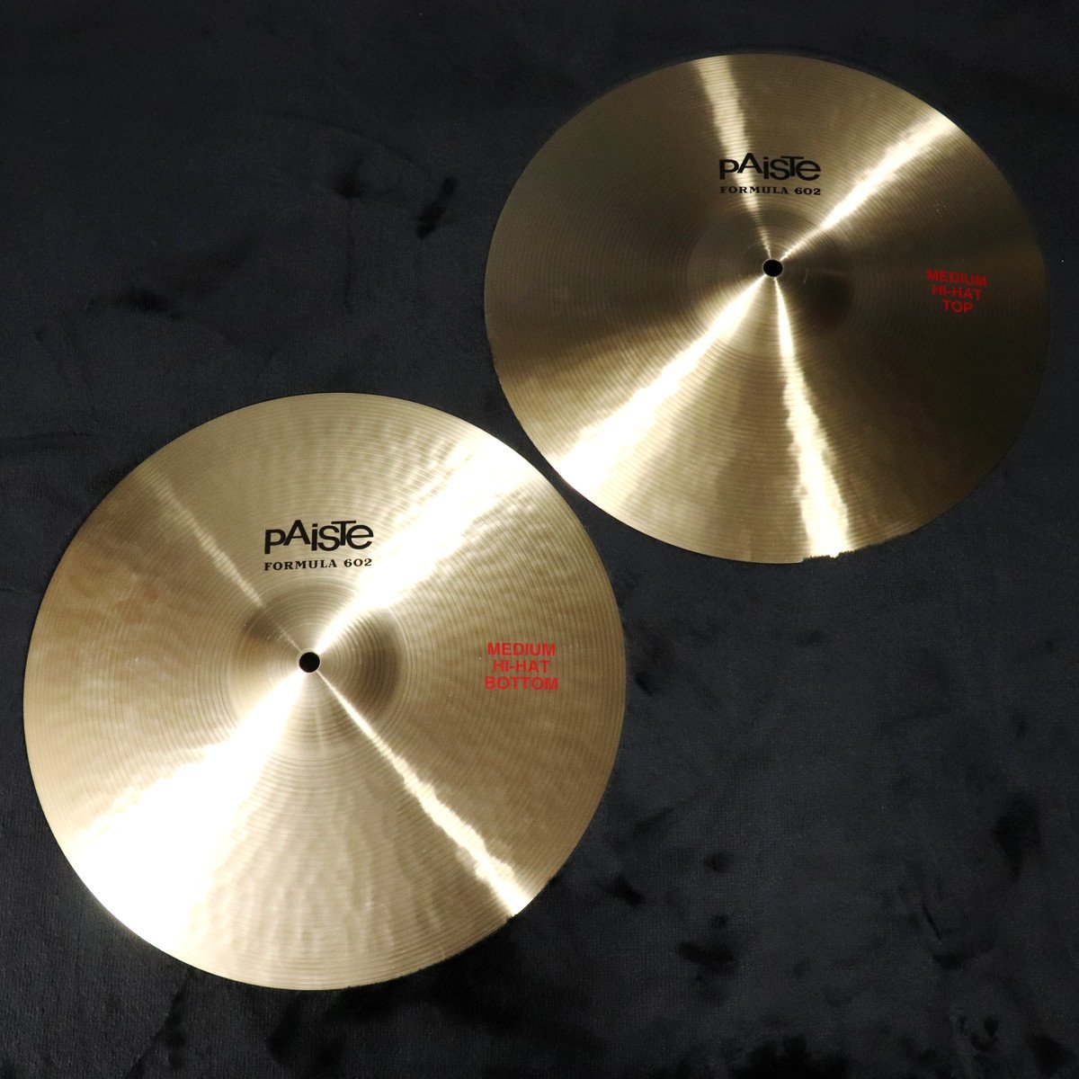 [SN 18046193] USED PAiSTe / FORMULA 602 15 Medium Hi-Hat Pair [11]