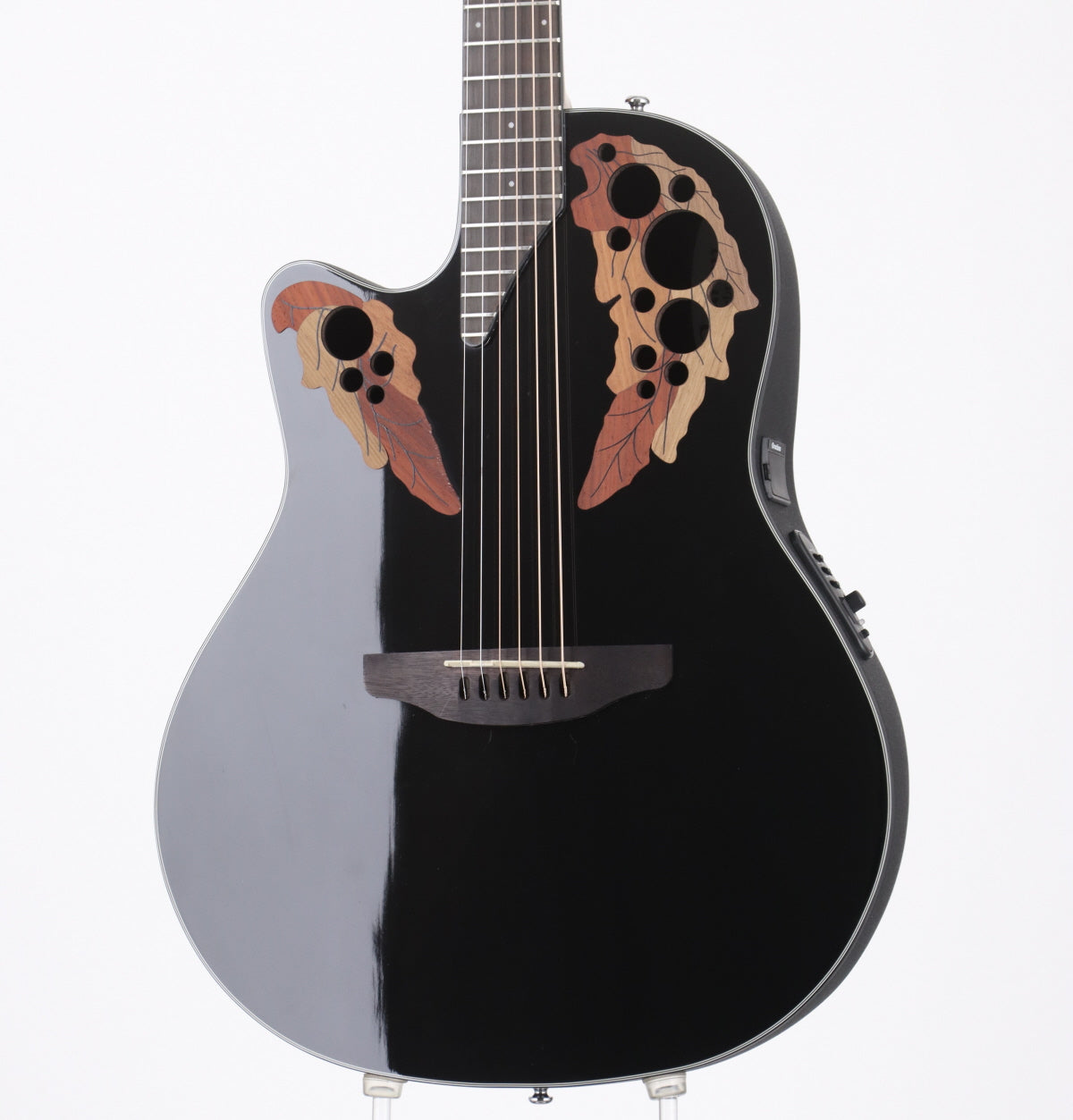 [SN CCV22060563] USED Ovation / Celebrity Elite CE44L-5 Left-Handed Black made in 2022 [09]