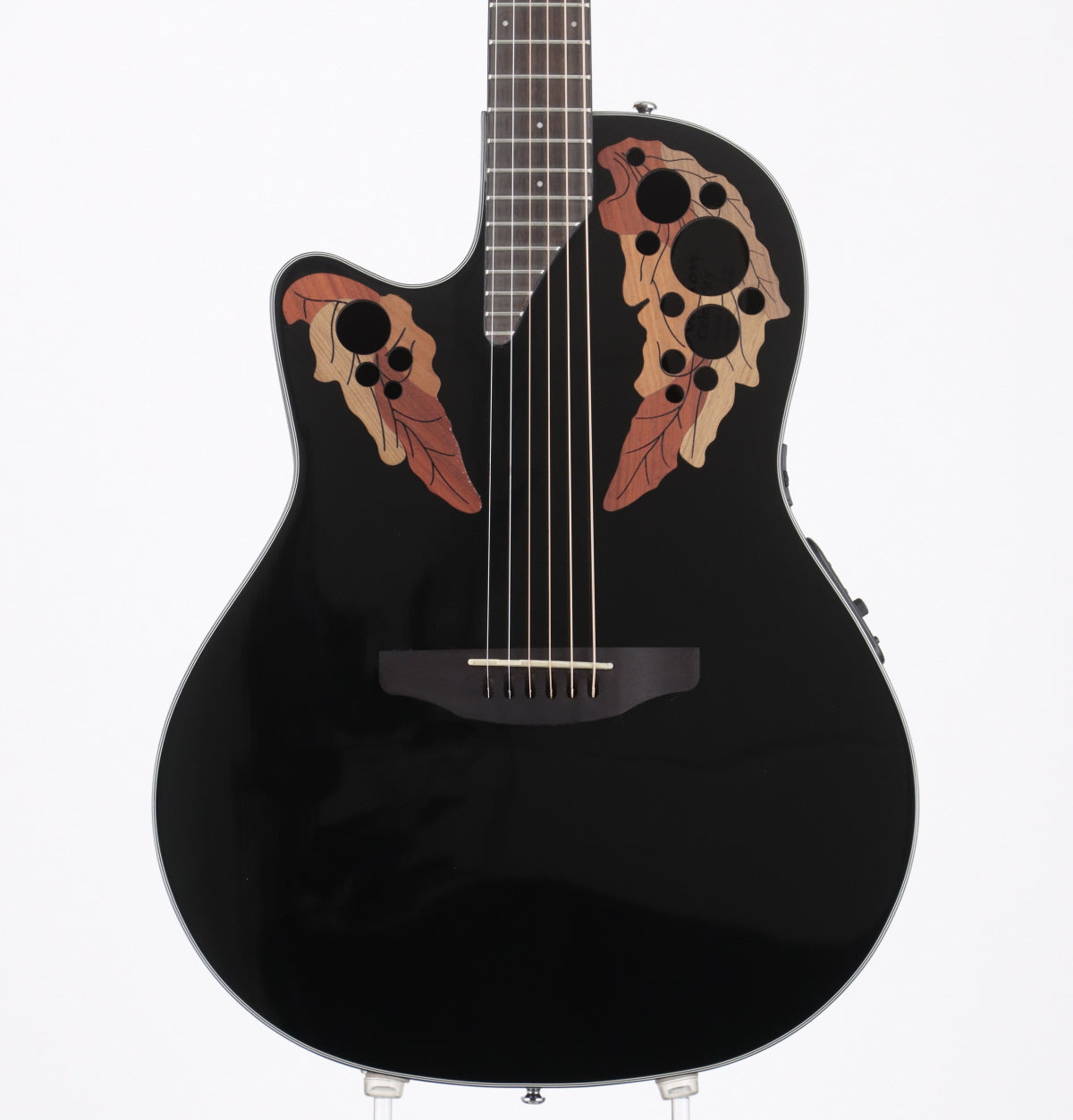 [SN CCV22060563] USED Ovation / Celebrity Elite CE44L-5 Left-Handed Black made in 2022 [09]