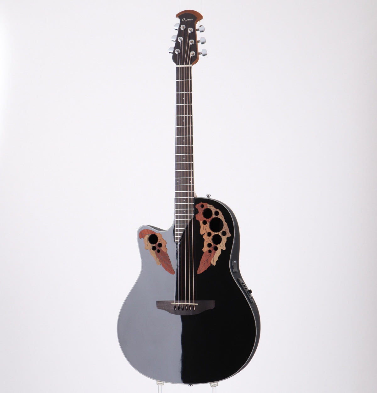 [SN CCV22060563] USED Ovation / Celebrity Elite CE44L-5 Left-Handed Black made in 2022 [09]