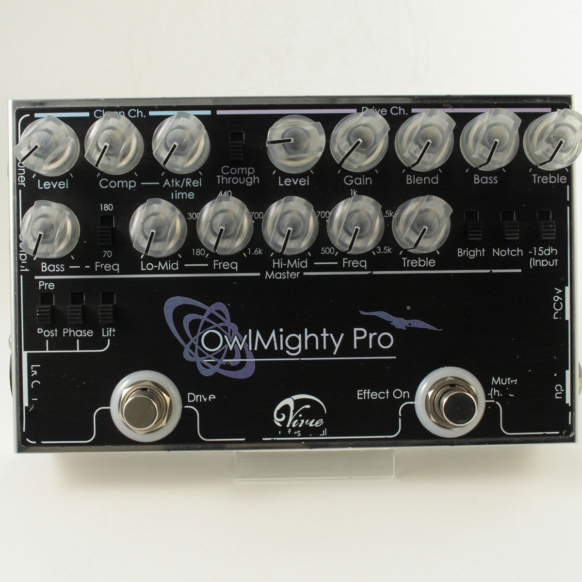 [SN OMP-0048] USED VIVIE / OwlMighty Pro Bass Preamp [03]