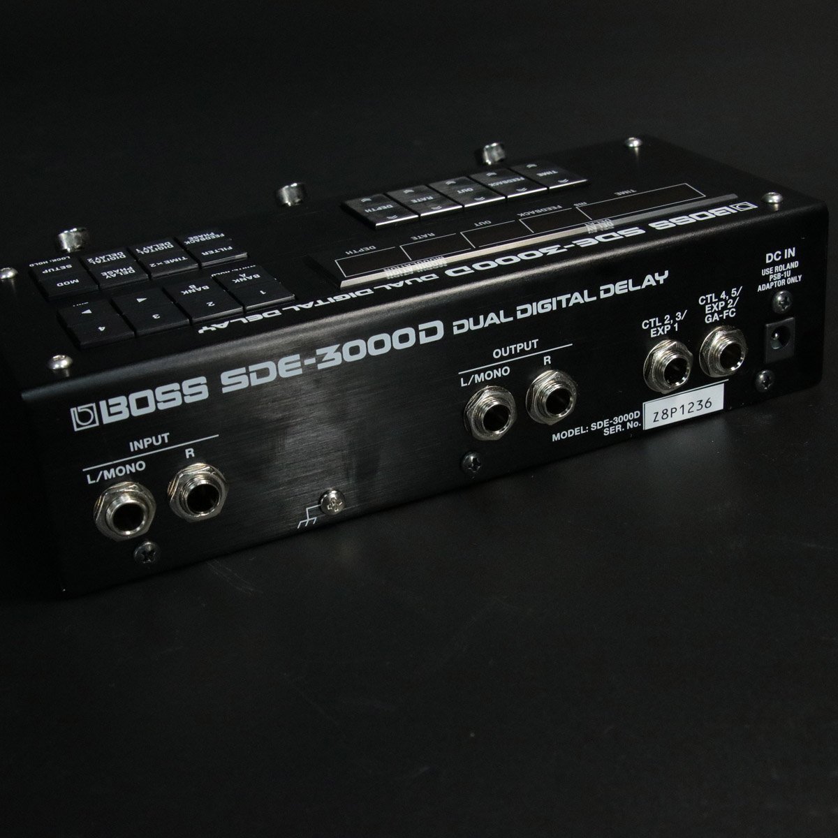 [SN Z8P1236] USED BOSS / SDE-3000D Dual Digital Delay Delay Boss Effects [10]