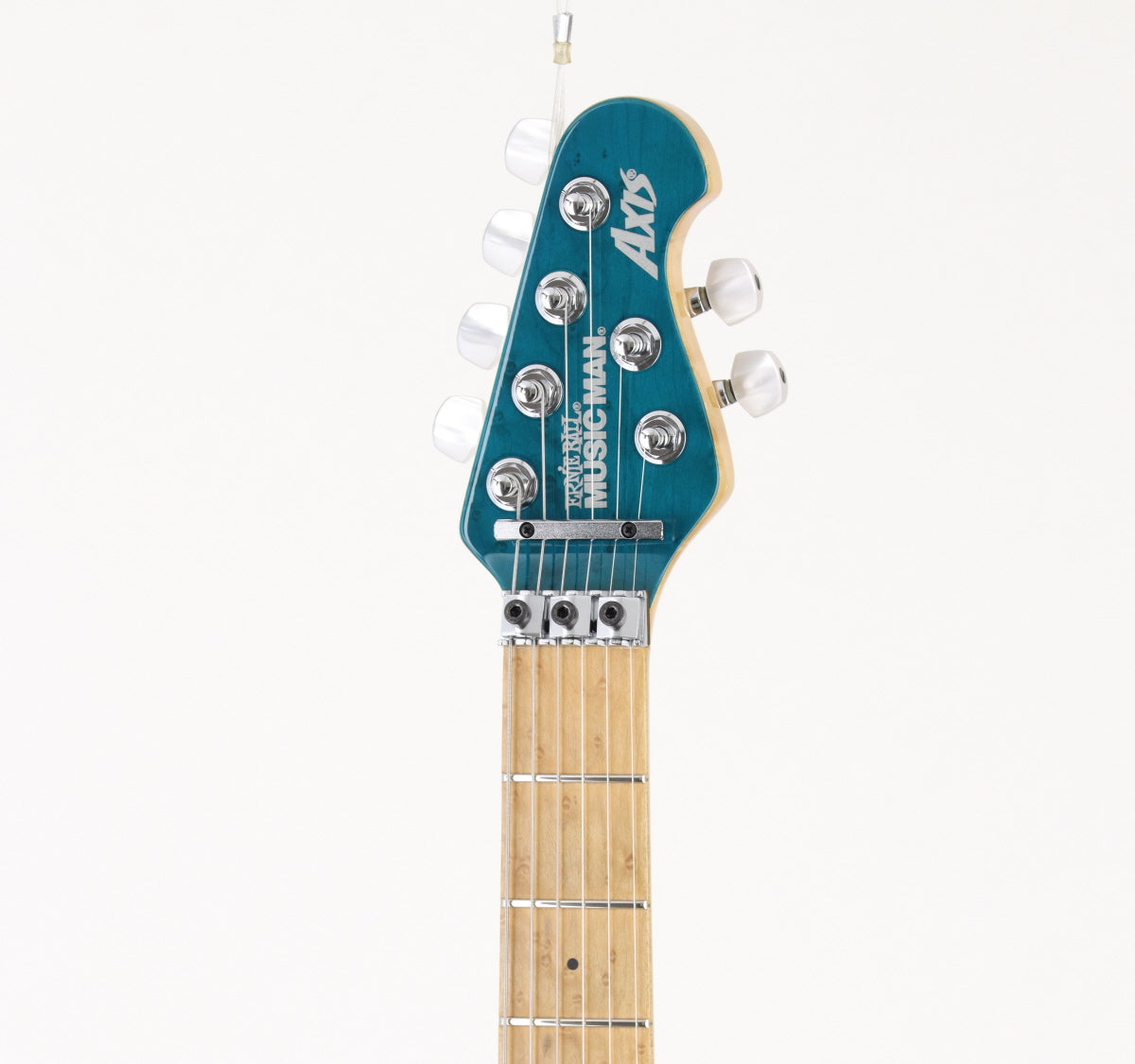 [SN G 23105] USED Music Man / Axis Blue Quilt 2002 [06]