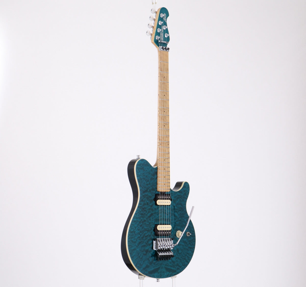 [SN G 23105] USED Music Man / Axis Blue Quilt 2002 [06]