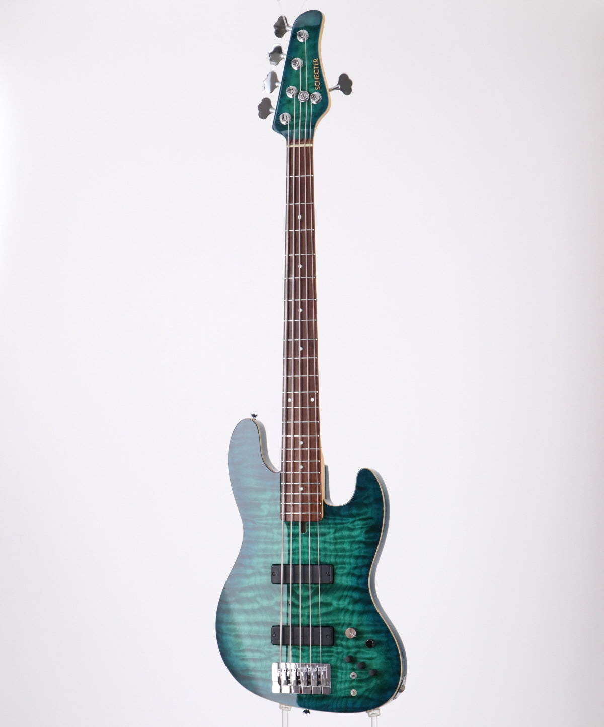 [SN 060510] USED SCHECTER/EXB-CTM/BD-2H5 Deep Turquoise Blue Burst [06]