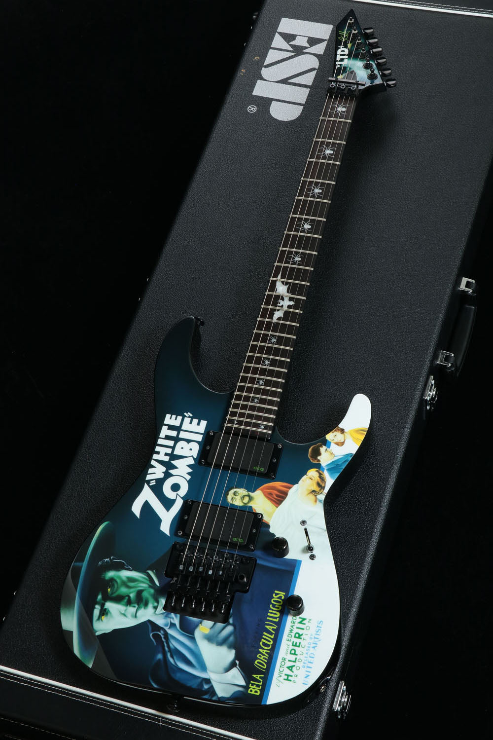 [SN KHWZ2405] USED LTD / KH-WZ Black w/ WHITE ZOMBIE Graphic [3.77kg] LTD ESP Kirkhamett Metallica [08]