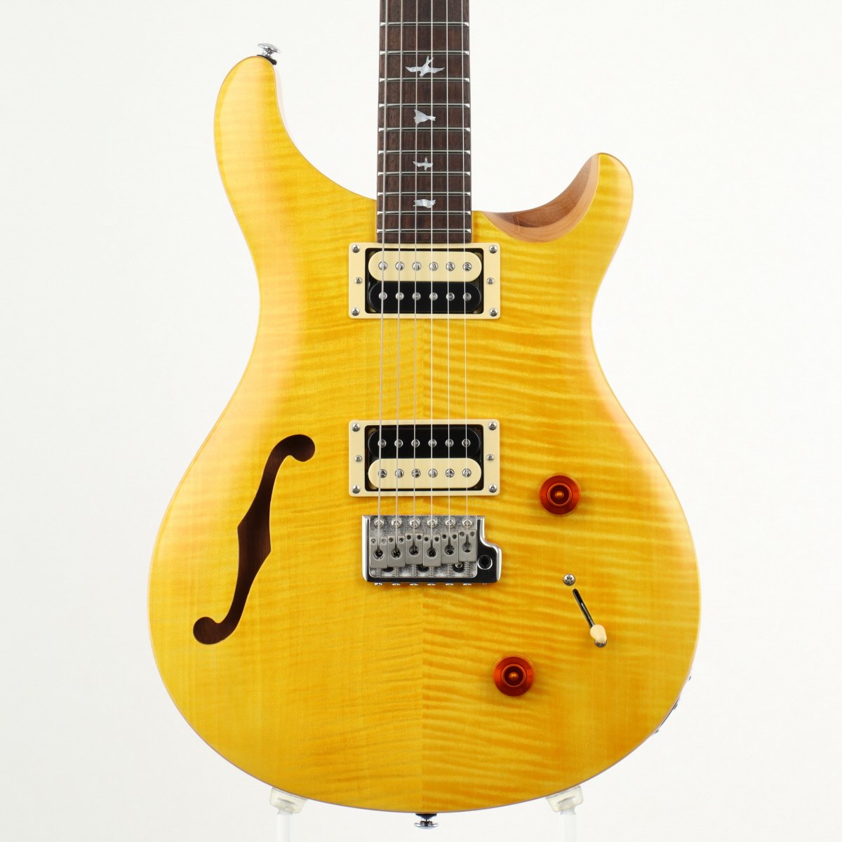 [SN CTID08748] USED Paul Reed Smith (PRS) / SE Custom 22 Semi-Hollow SANTANA Yellow [12]