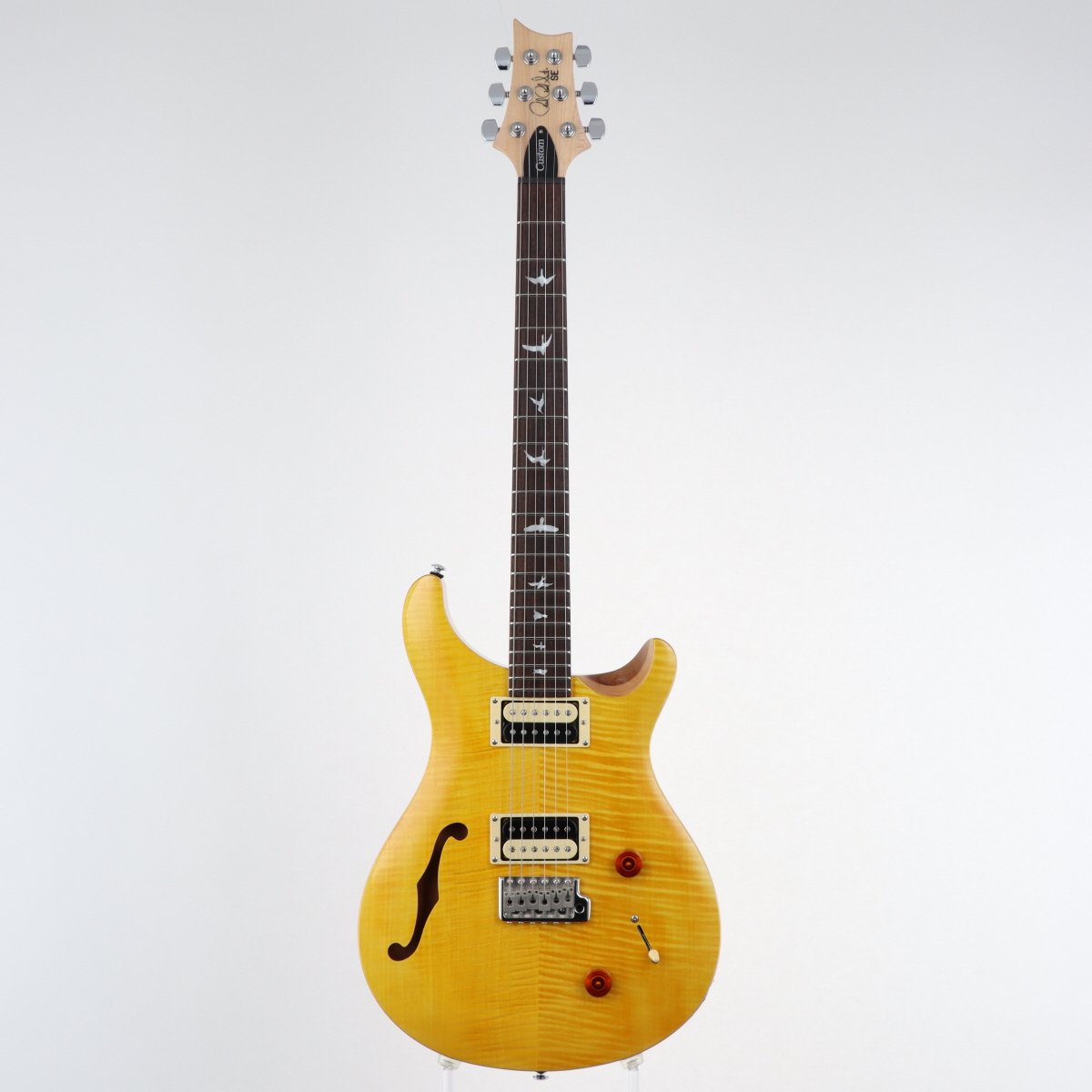 [SN CTID08748] USED Paul Reed Smith (PRS) / SE Custom 22 Semi-Hollow SANTANA Yellow [12]