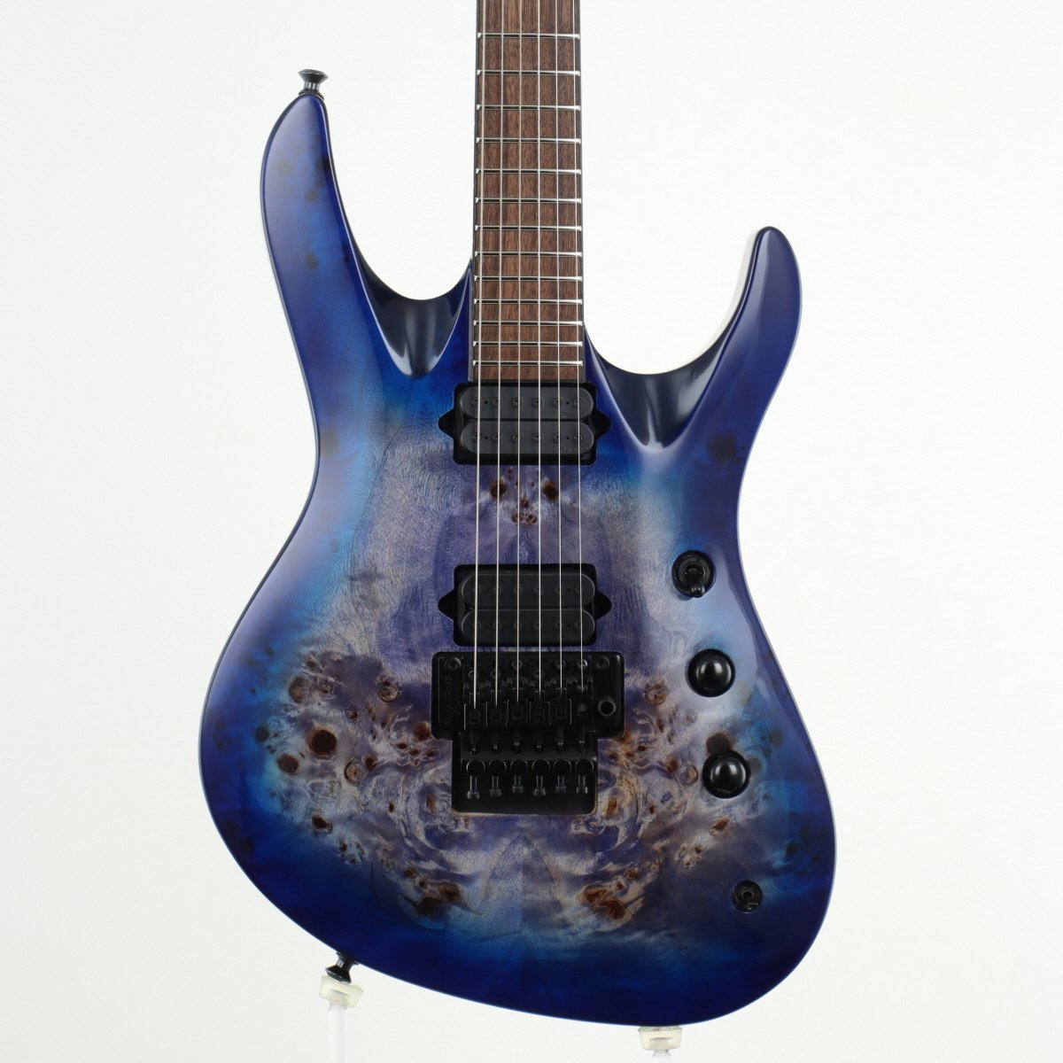 [SN ICJ2117888] USED Jackson / Pro Series Signature Chris Broderick Soloist 6P Transparent Blue [11]