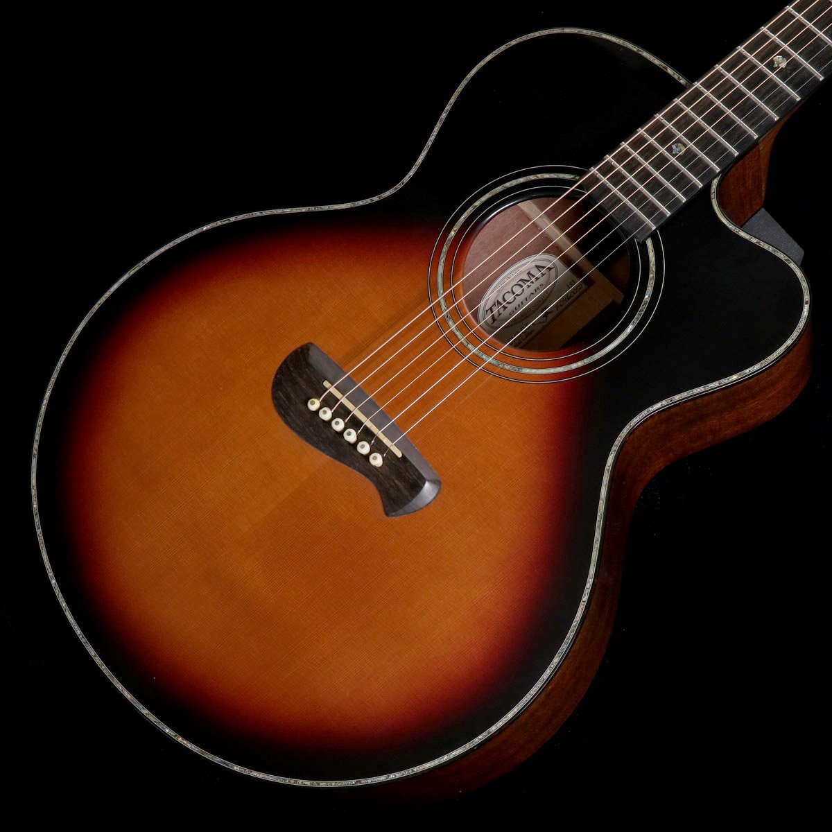 [SN F0460050] USED TACOMA / ECM38C Limited Edition Sunburst Tacoma [Limited Edition] Acoustic Guitar Cutaway [08]